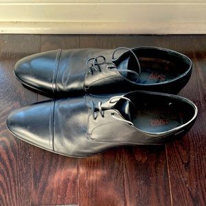 As new Black Hugo Boss Oxford Shoes. Only warn once. US 11.5/UK 11/Euro 44-45.